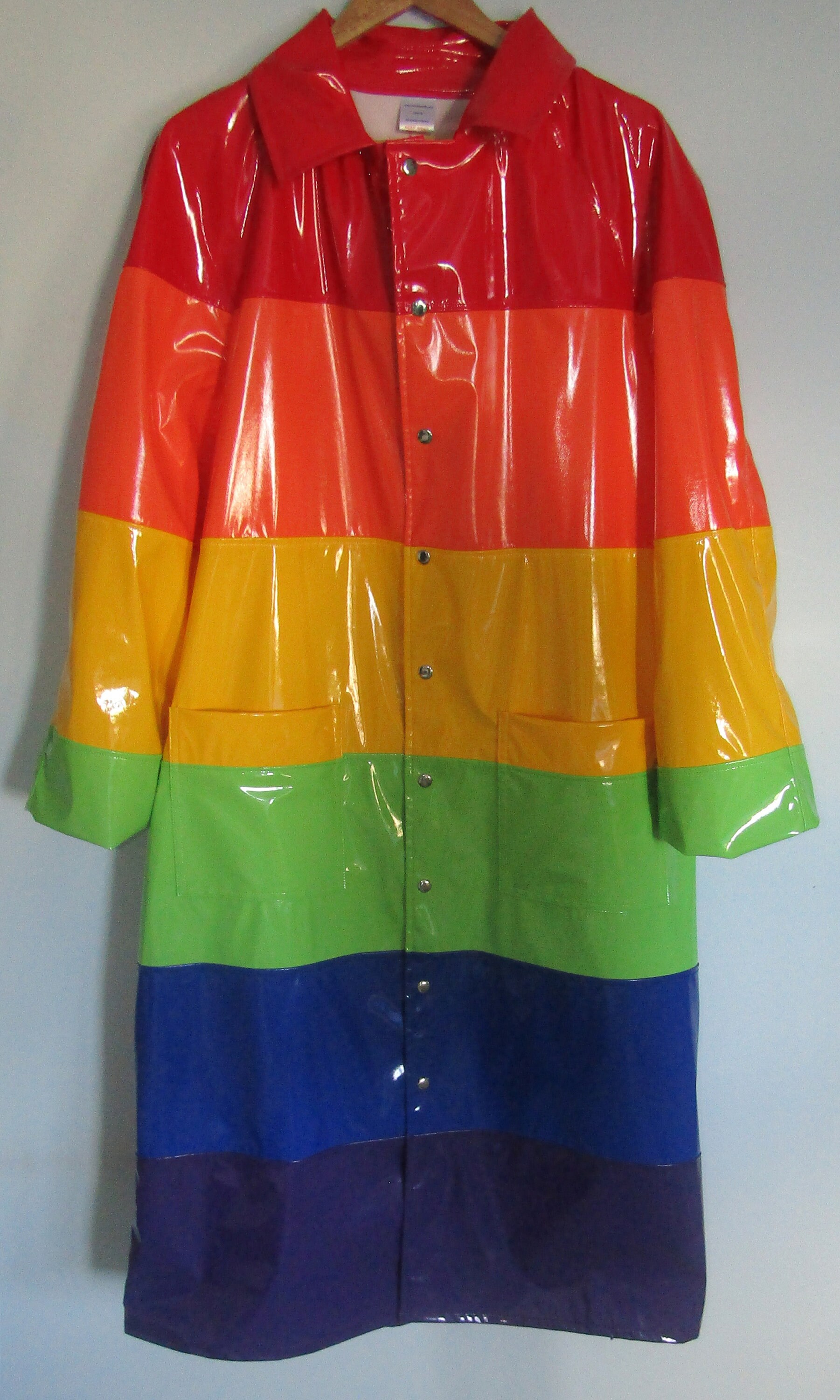 Rainbow Raincoat Rainbow Coat PVC 