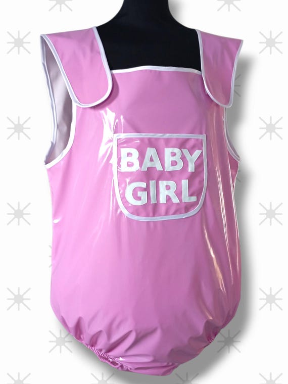 Adult Baby Dungaree Romper Handmade PVC Vinyl Outfit