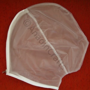 Gimp Hood/Mask TPU (Super Soft) Vinyl Mask Clear or Frosty