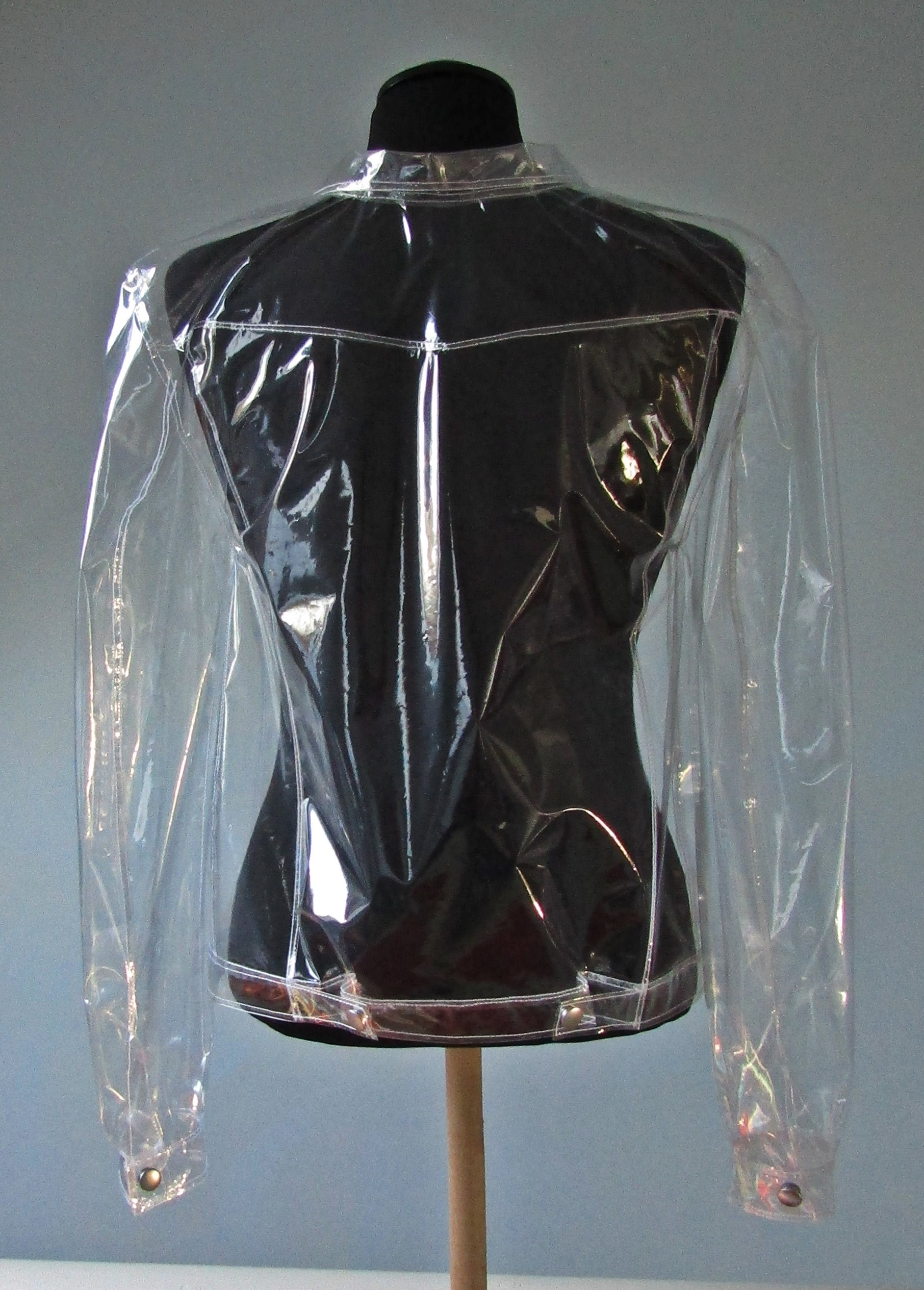 Pvc jacket best sale clear