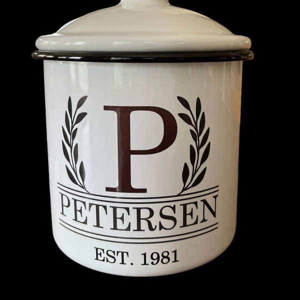 Personalized Canister