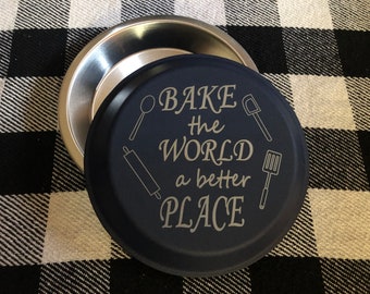 Personalized Pie Tin