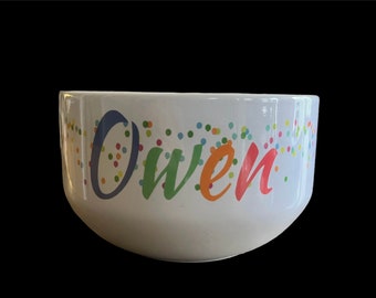 Personalized Bowl