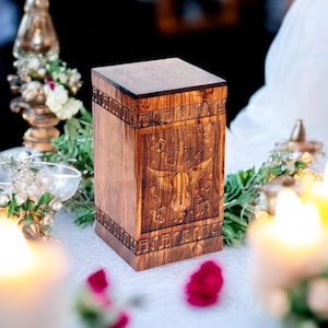 Handmade wood Guitar Urns for Human Ashes, Adult Large Cremation Urns, Funeral Urns Engraved, Burial Urns Funeral Urn, Urns for Human Ashes