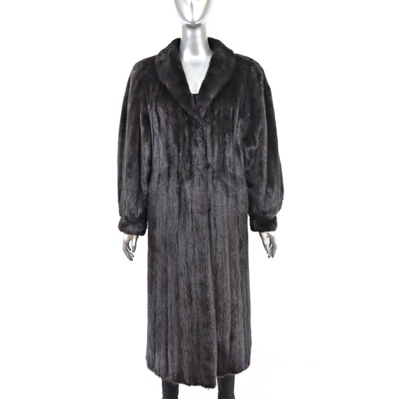 Ranch Mink Coat- Size M - image 1