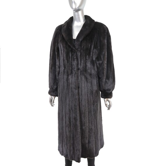 Ranch Mink Coat- Size M - image 2