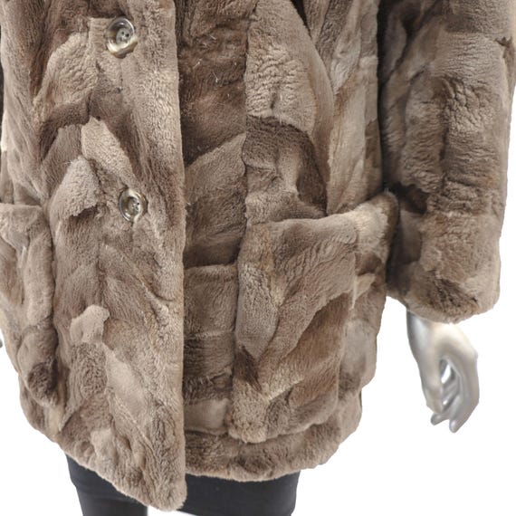 Section Sheared Beaver Jacket- Size S - image 7