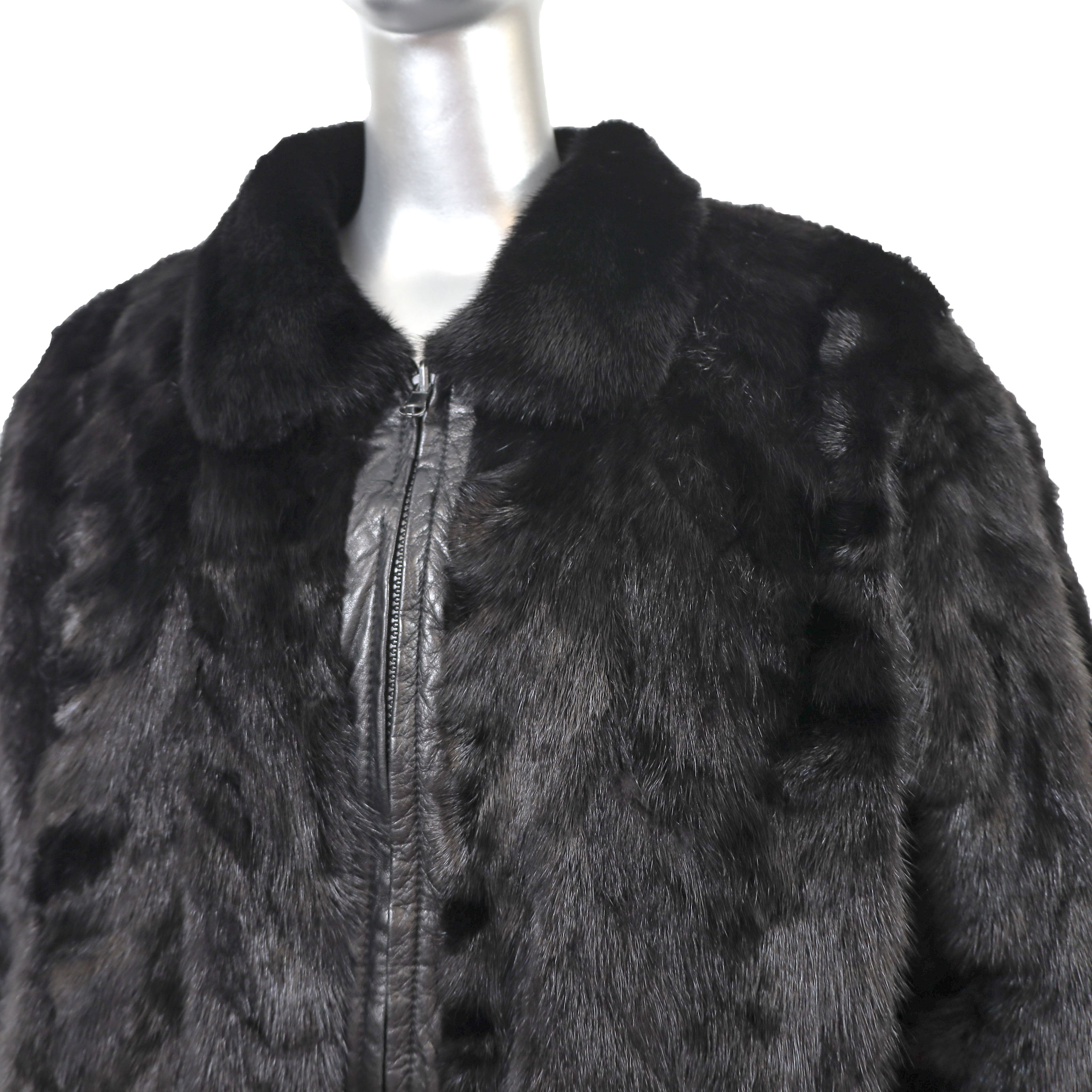 Section Mink Jacket Reversible to Leather- Size L - Etsy Section Mink Jacket Reversible to Leather- Size L - Etsy