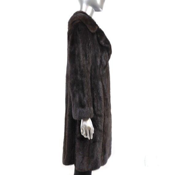 Mahogany Mink Coat- Size S - image 5