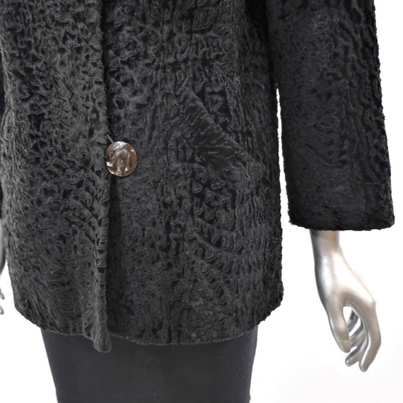Lamb Jacket with Mink Collar- Size M - image 7