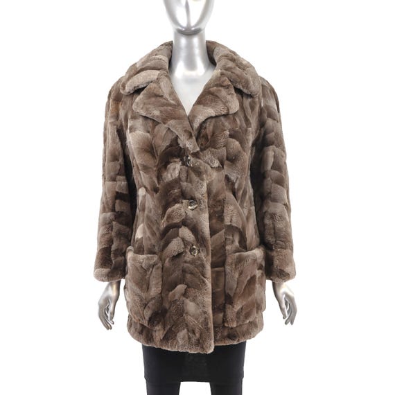 Section Sheared Beaver Jacket- Size S - image 1