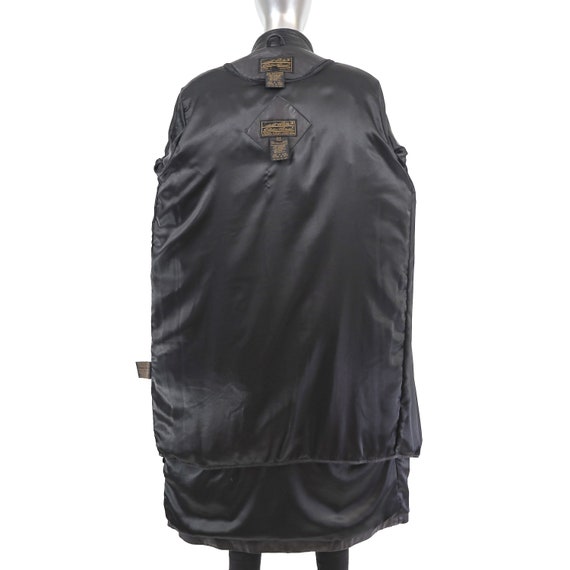 Full Length Leather Coat- Size M - image 8