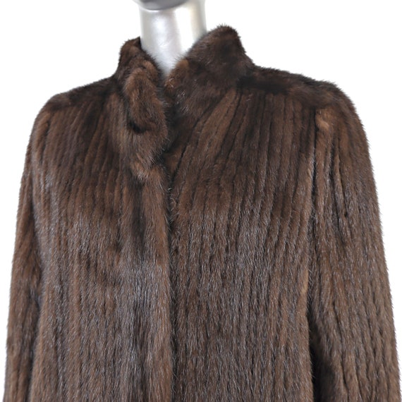 Mahogany Mink Corded Jacket- Size S - image 6