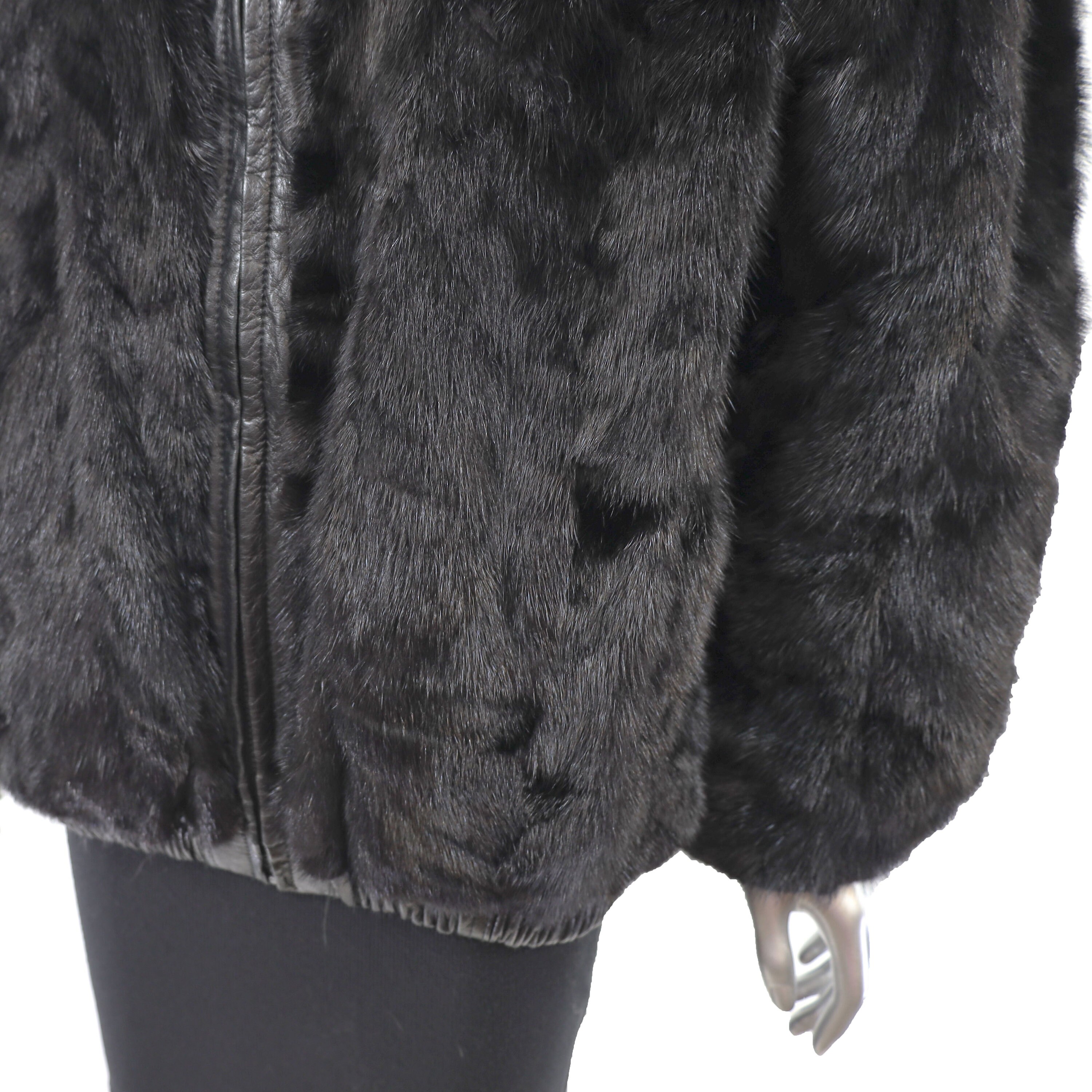 Section Mink Jacket Reversible to Leather- Size L - Etsy Section Mink Jacket Reversible to Leather- Size L - Etsy