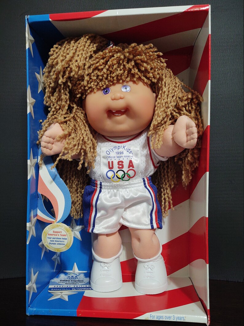 Cabbage Patch Kids Olympikids 1996 Official Team Mascot Etsy Ireland