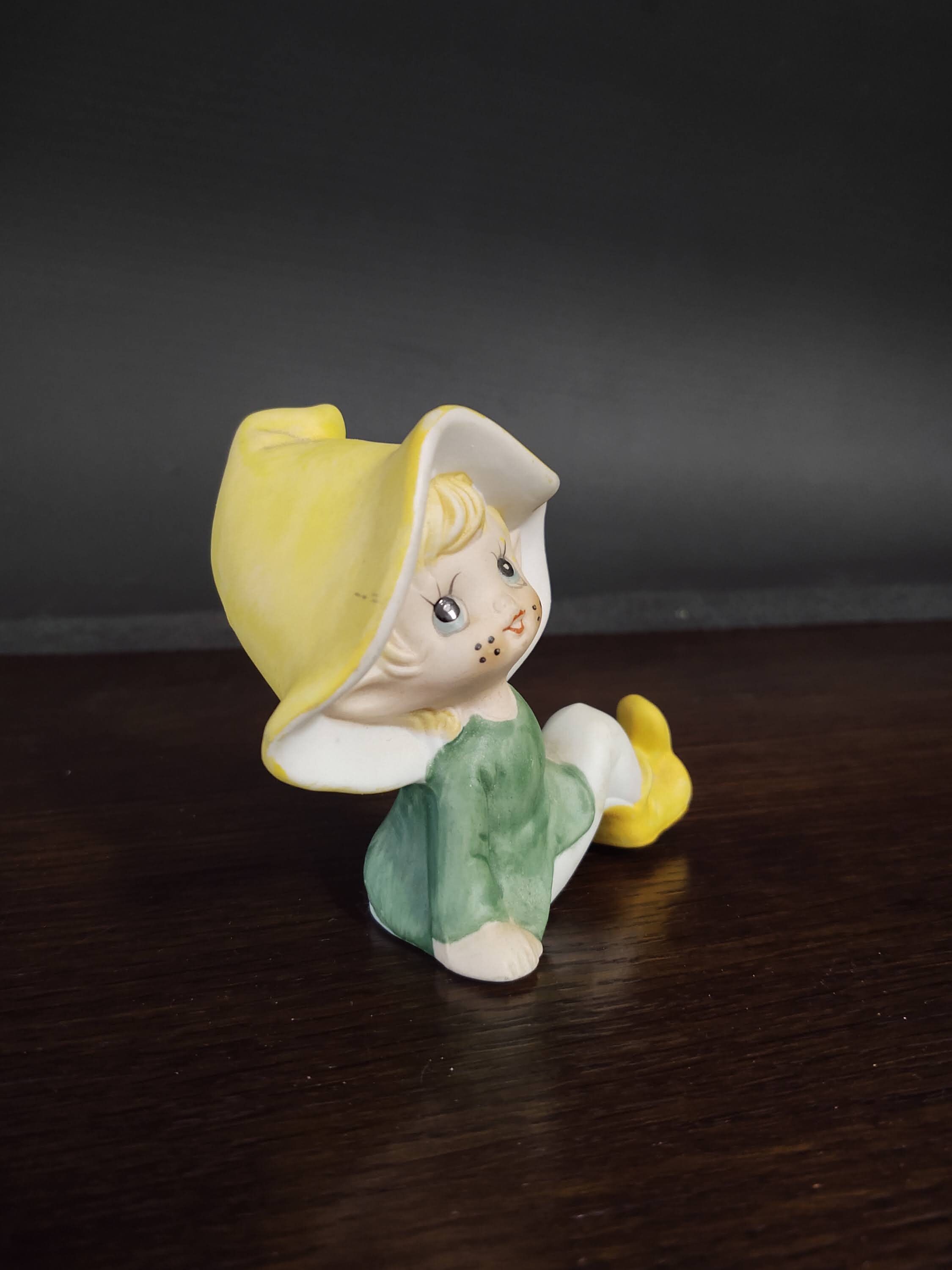 Vintage HOMCO Fairy figurine Etsy