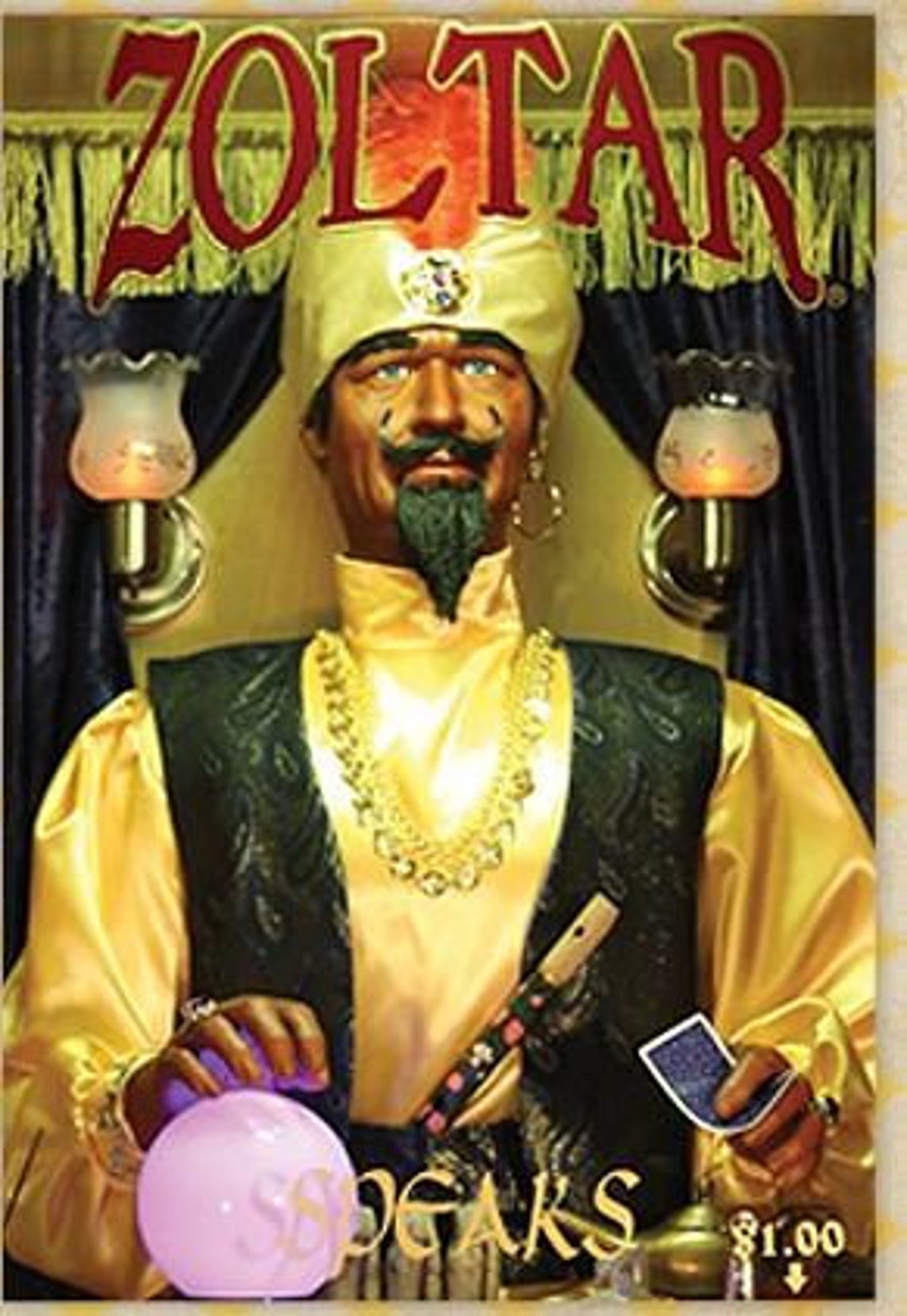 Creepily Accurate Zoltar Fortune Telling Cards 3 card pull Etsy