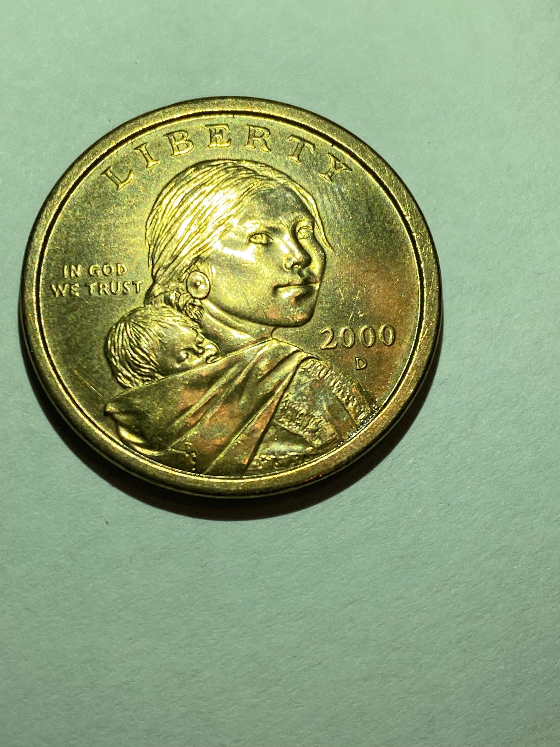 Rare 2000 D Sacagawea US dollar Coin Etsy