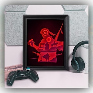 Ghost Of Tsushima Shadowbox / Lightbox