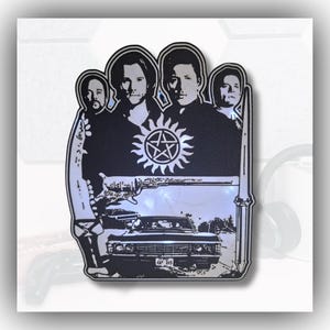 Supernatural - Lightbox - Sam & Dean - Unique gift