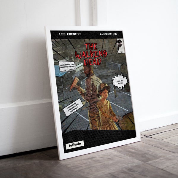 Telltale's The Walking Dead - Comic Book - Poster