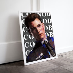 Connor Detroit become human  Poster for Sale by Limaqq