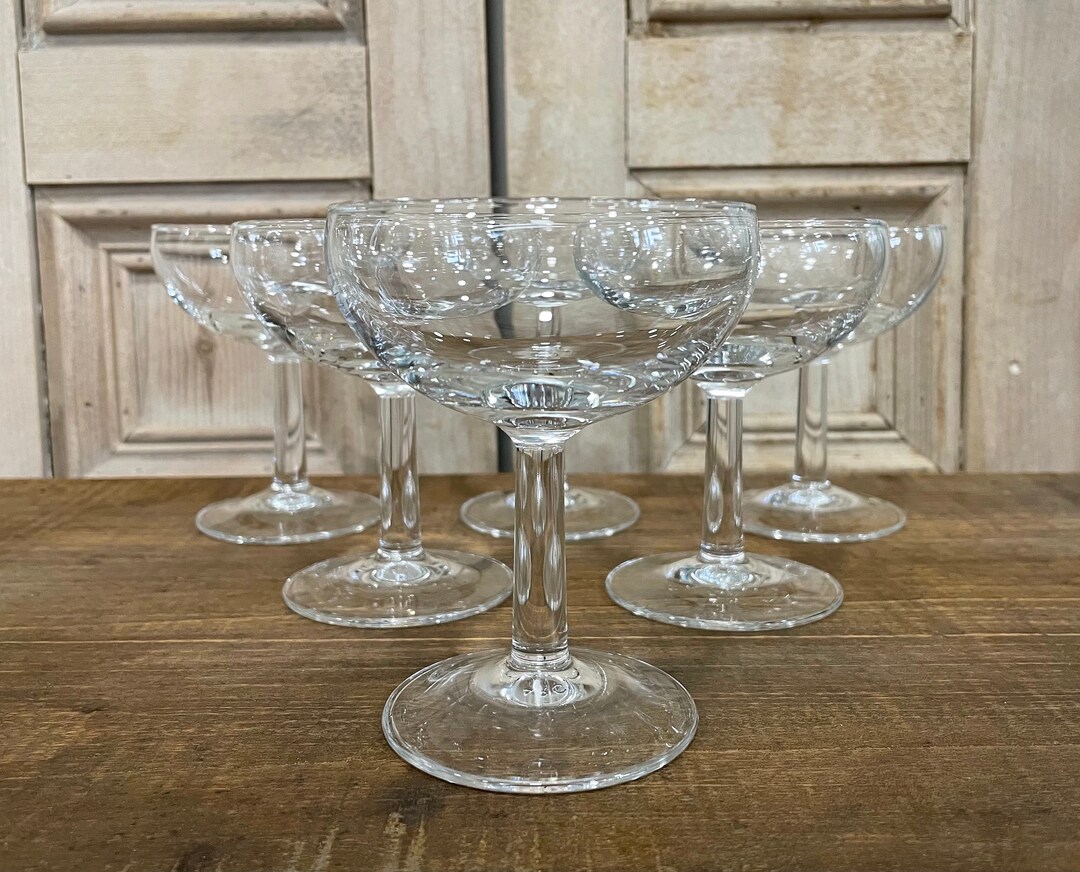Vintage Champagne Coupes Set of 4 ARC Antique Champagne - Etsy