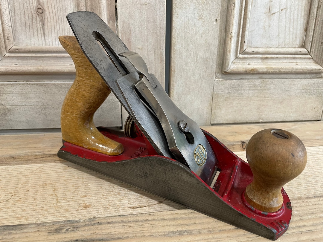 Antique GTL No. 4 Smoothing Plane Vintage Wood Planer Antique Wood