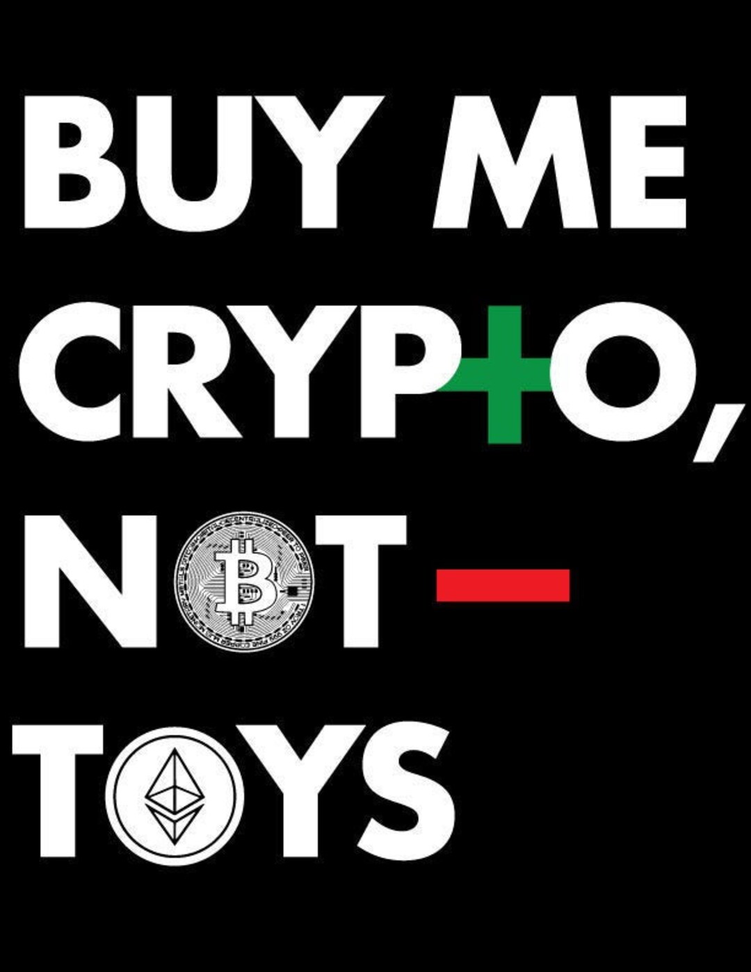 Buy Me Crypto - Etsy