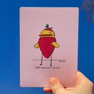 Duck Magnet - Strawberry Duck