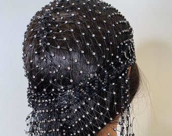FIREWORKS RHINESTONE DURAG WHITE – Birth Of Royal Child