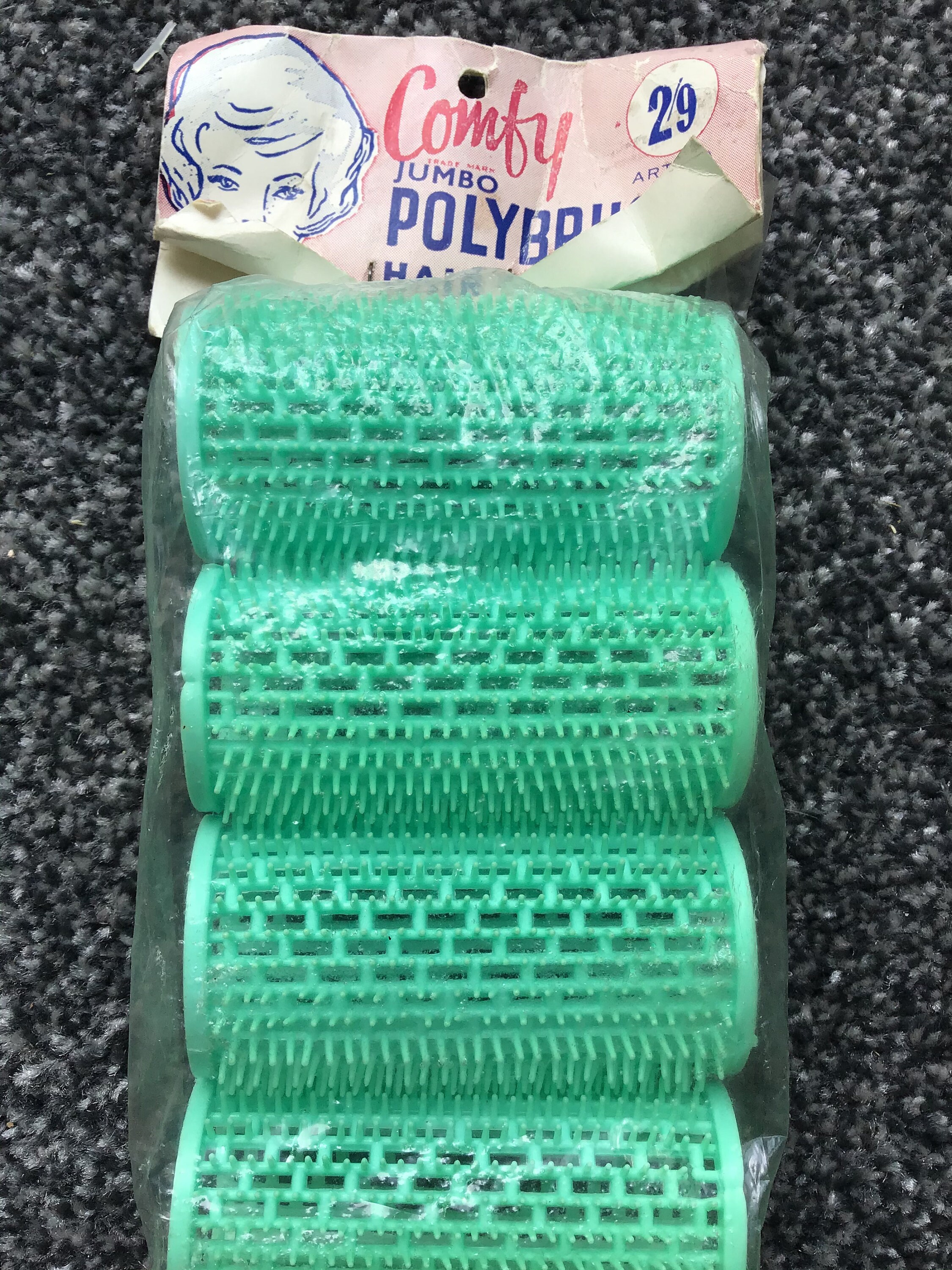 Vintage hair rollers pack 4 Etsy