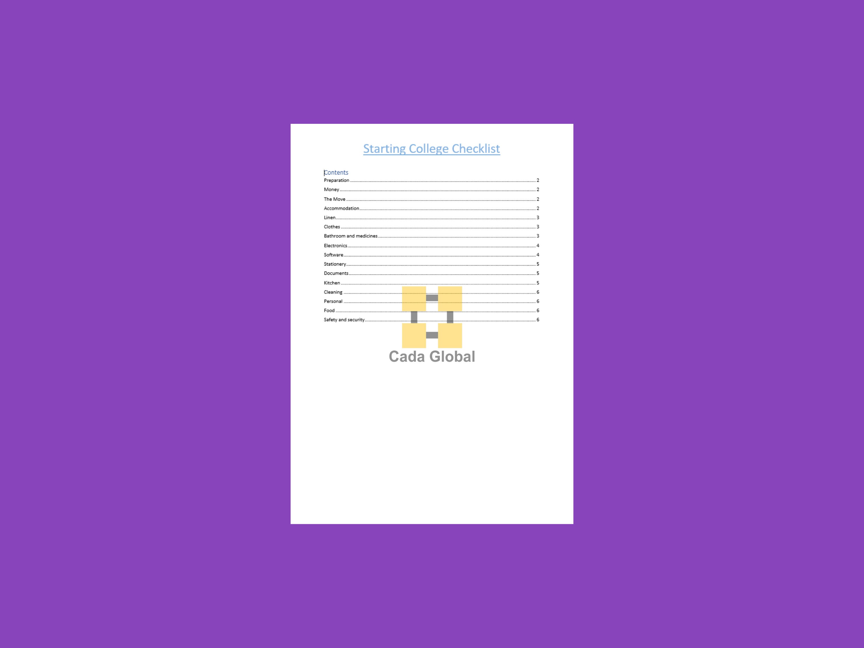 printable the complete college packing checklist 12 pages etsy
