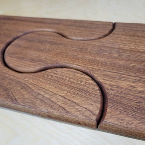 Sapele Puzzle charcuterie board