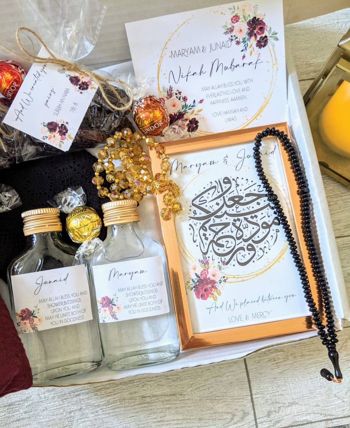 His and Hers Islamic Wedding Hamper/Islamic Wedding Etsy