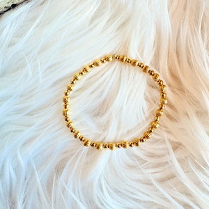 Gold Bead Bracelet