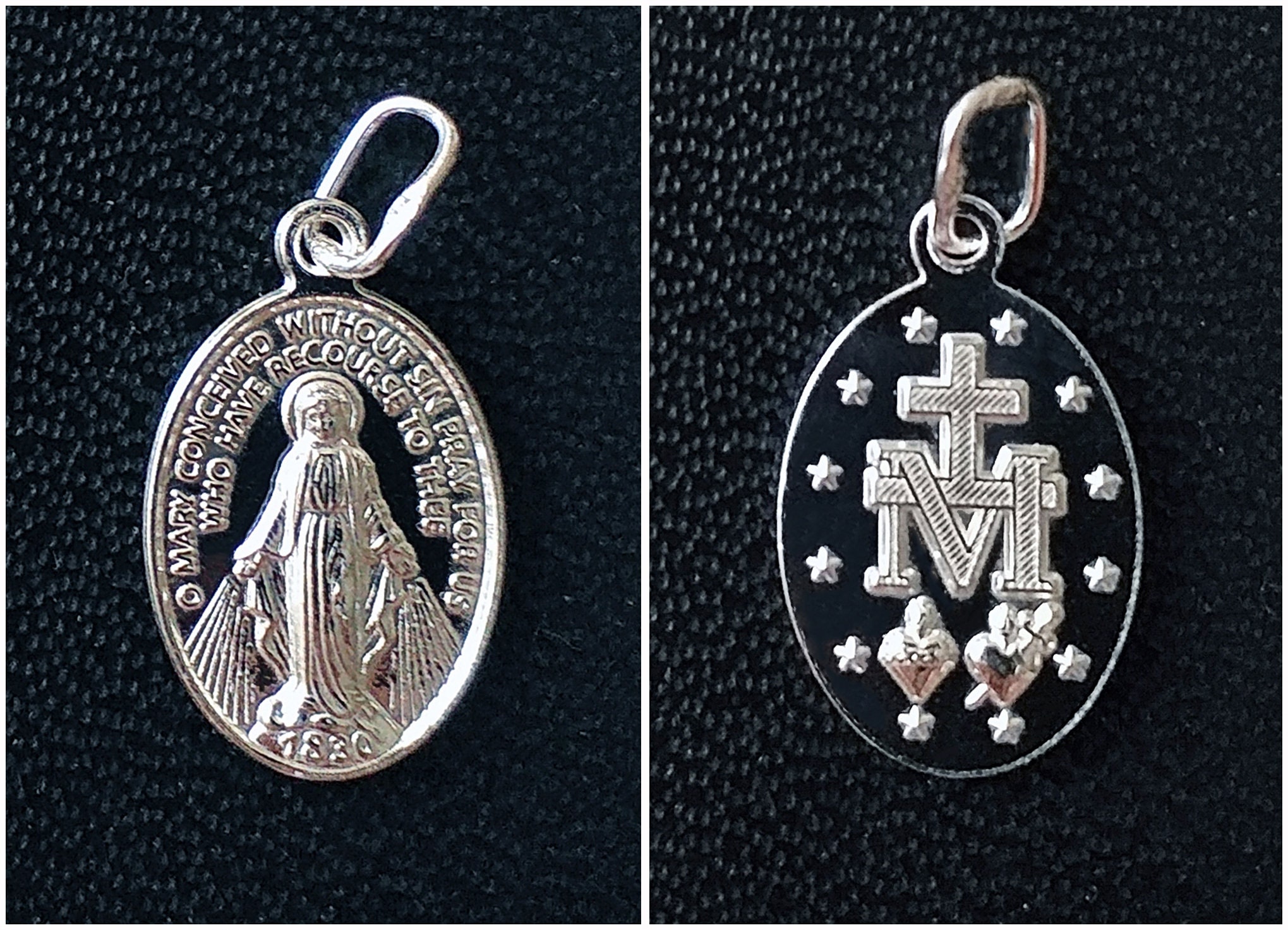 Antique Miraculous Medal for sale 83 ads for used Antique Miraculous