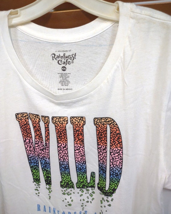 Vintage 90s Rainforest Cafe Nashville Logo T-Shir… - image 7