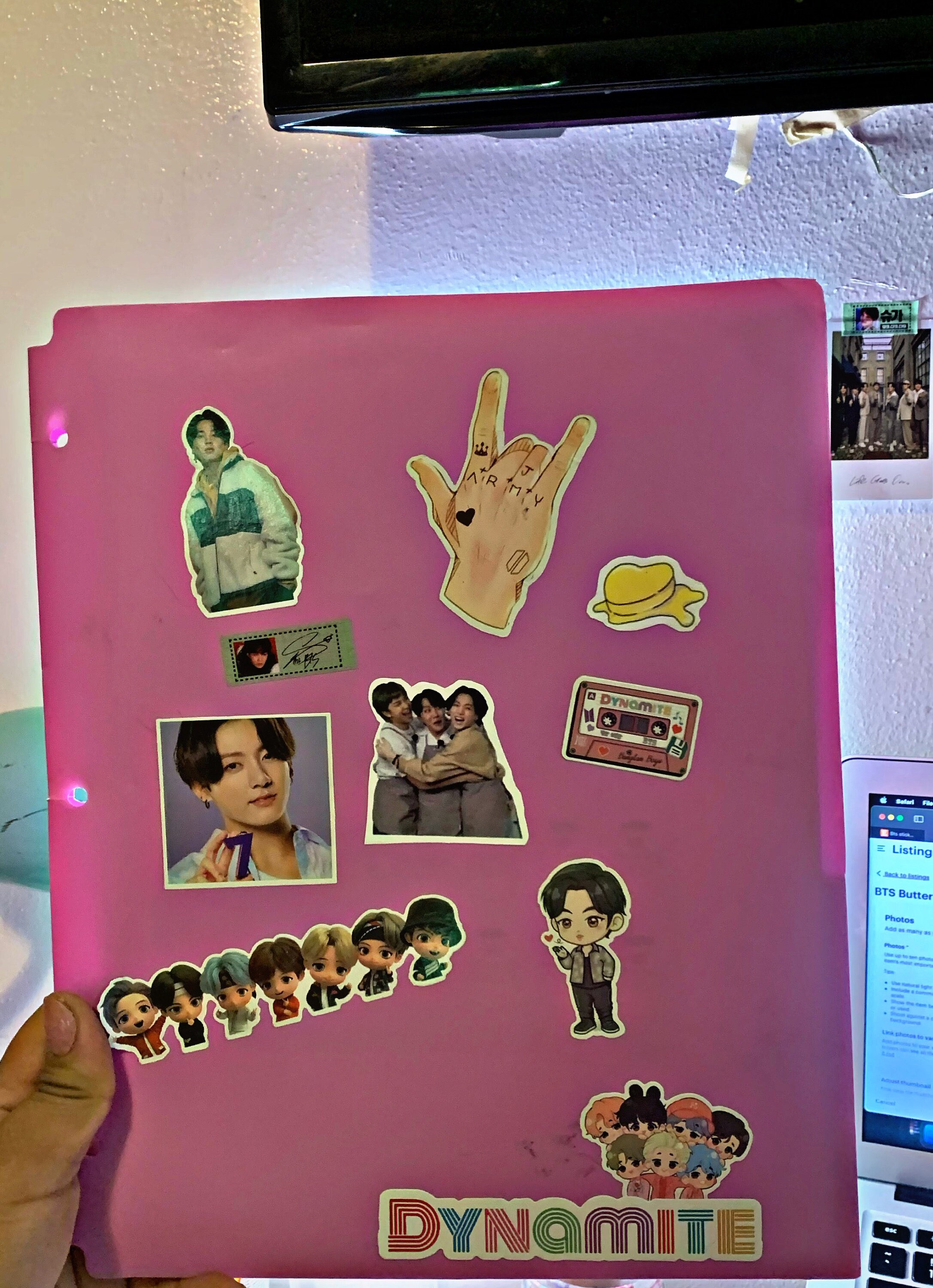 bts butter sticker freebies read description not etsy