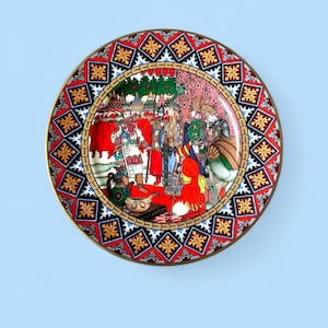 Russian Fairytales Porcelain Plate, Germany Villeroy + Boch