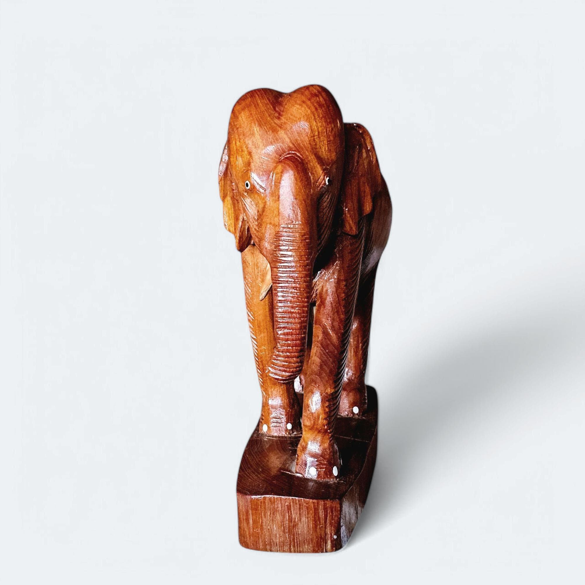 木製象の彫刻 木製の象の彫刻 - Etsy 日本
