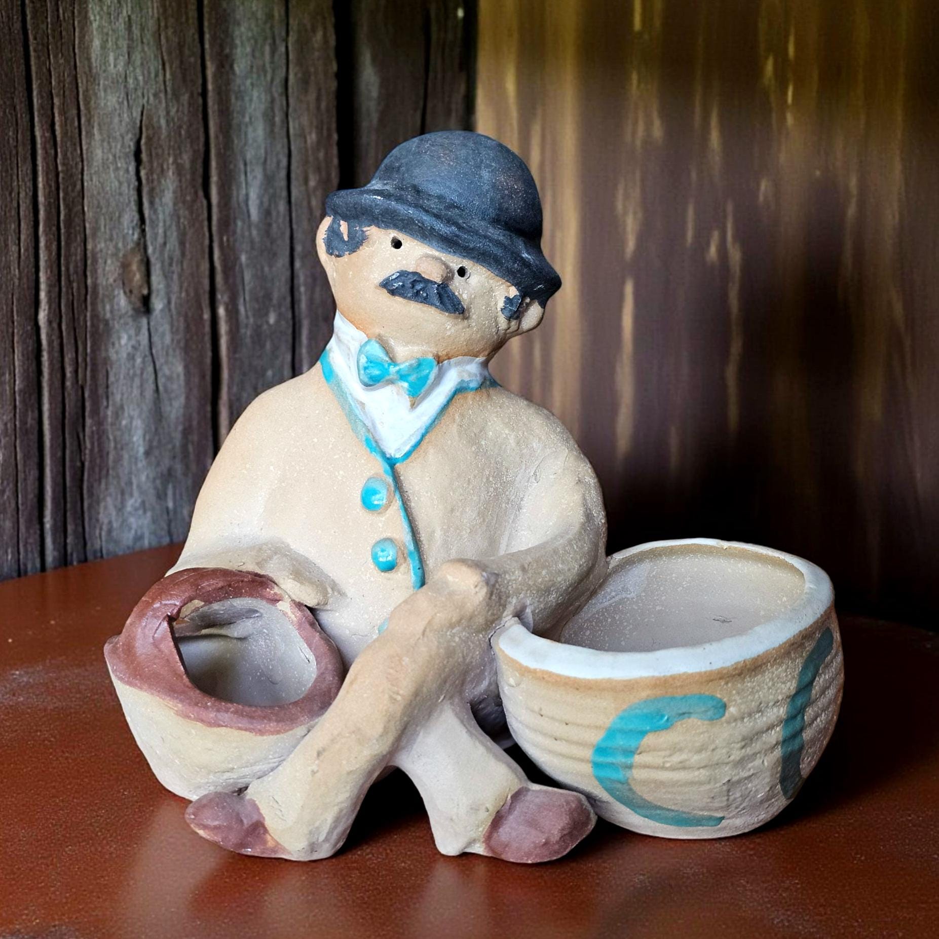 Metlox Poppet vintage ceramic girl 陶器 Metlox Poppet vintage