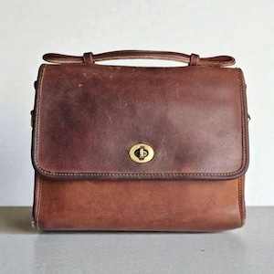 Vintage Coach Court Bag 9870 - Etsy