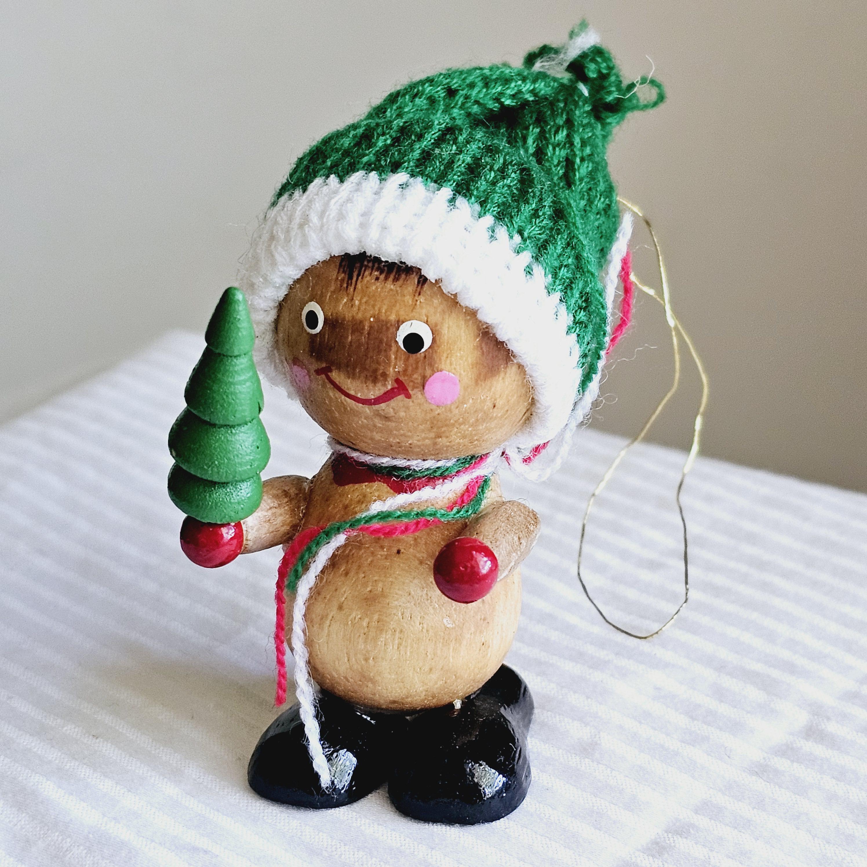 ドイツ STEINBACH シュタインバッハ　人形5体　クリスマス　オーナメント STEINBACH ORNAMENT Set Lot Of 6 Christmas Baker Santa Wooden