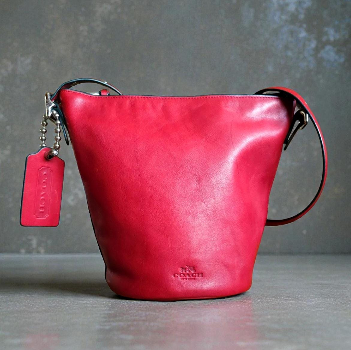 Vintage Coach Bucket Bag - Etsy Canada