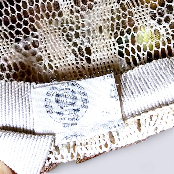 Vintage Silk Organza Flower Pillbox Hat - image 7