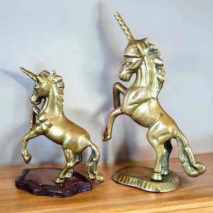 Brass Unicorn Figurines - YOU PICK