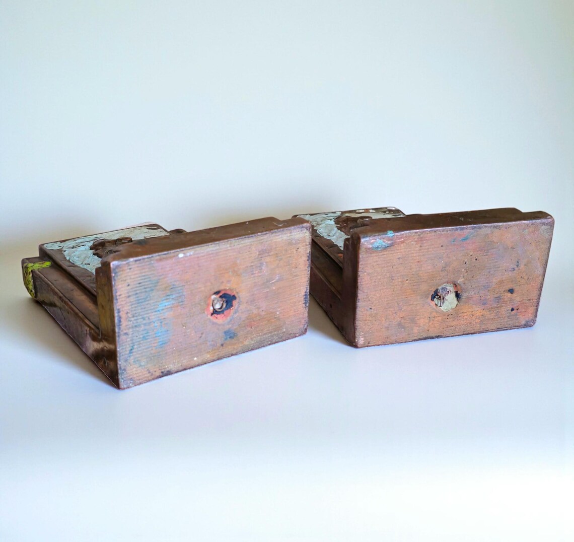 Art Nouveau Bookends 