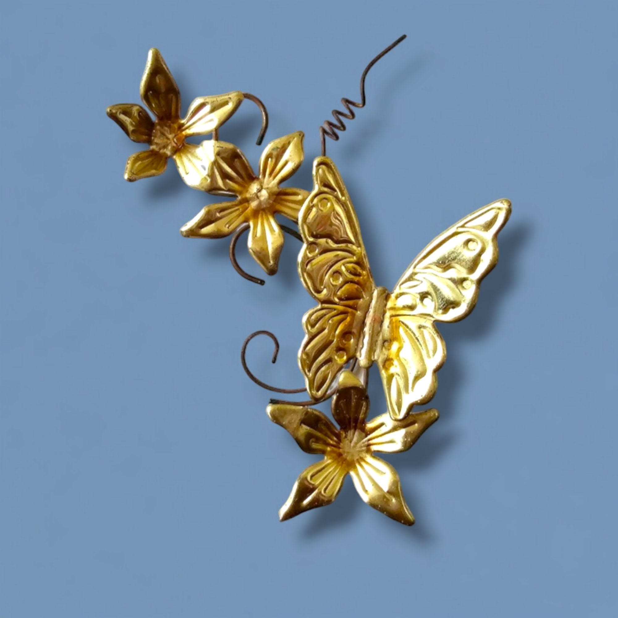 彫刻的な3D蝶のウォールアート - Etsy 日本