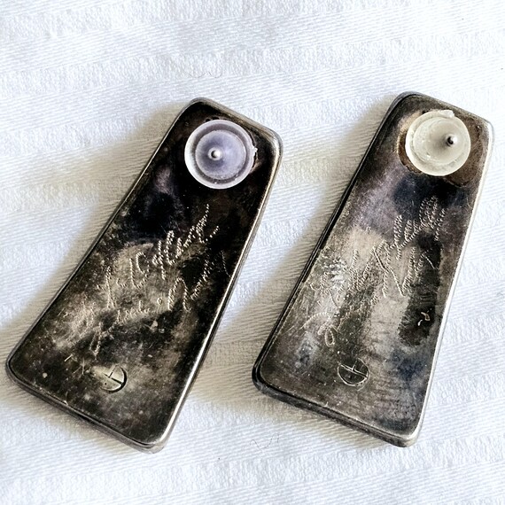 Signed Leander + Lisa Othole Zuni Multi Stone 925… - image 9